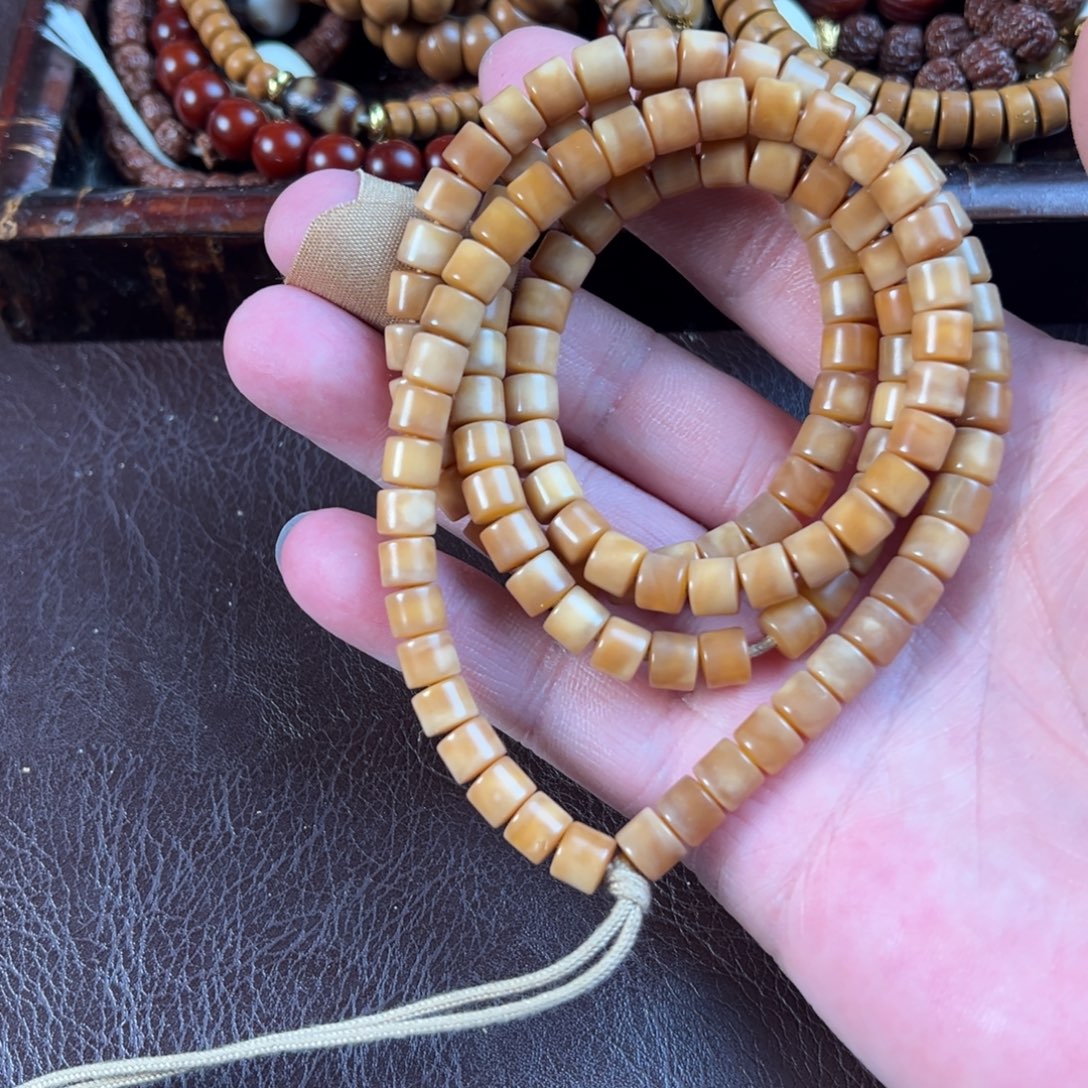 星月菩提吊坠龙脊直切长串