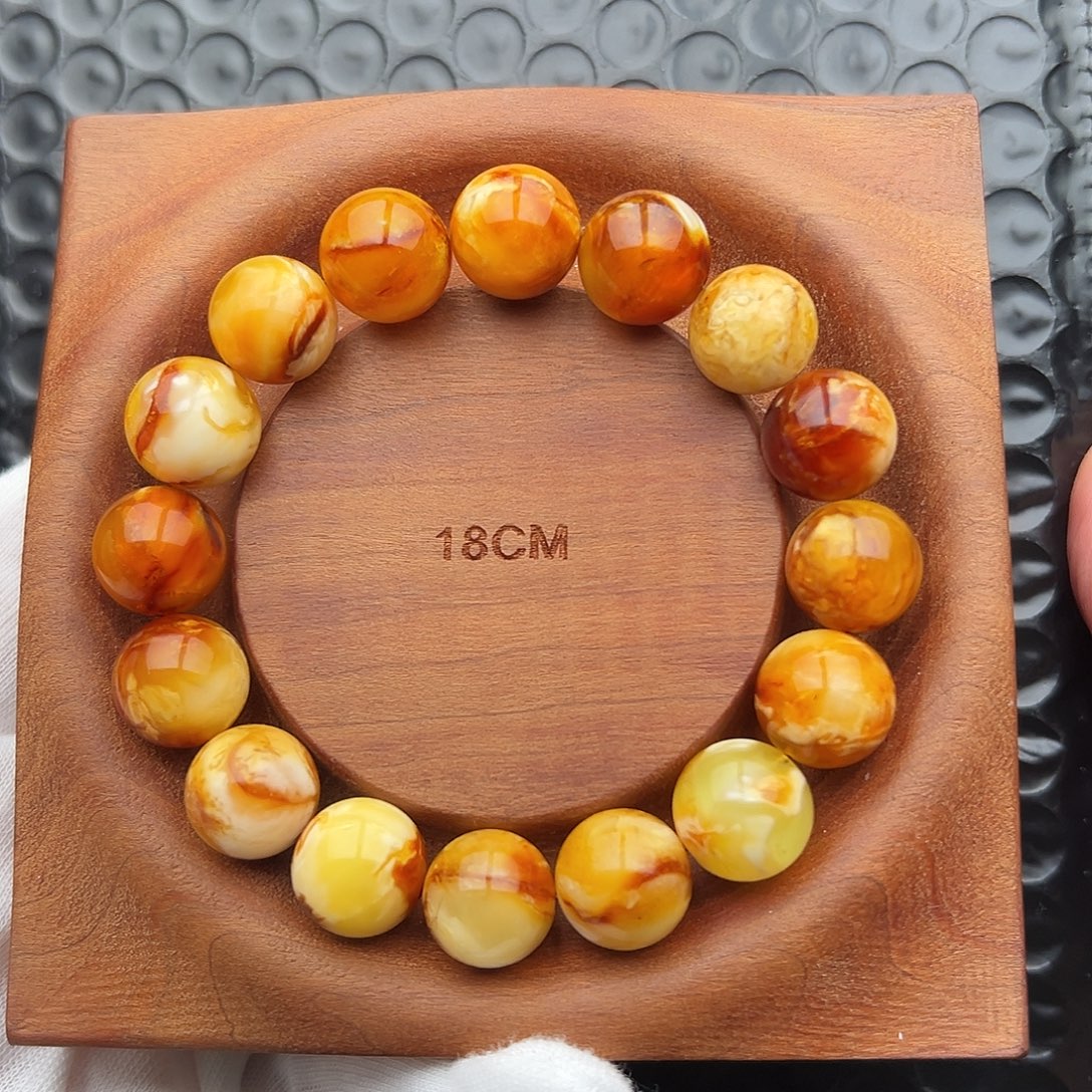 琥珀未镶嵌裸石微瑕13