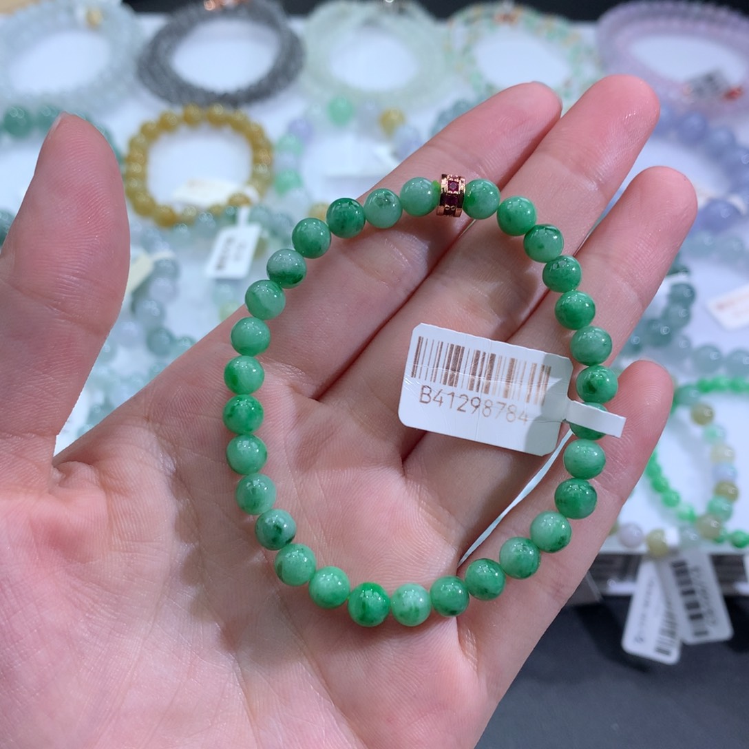 未镶嵌手链翡翠天然