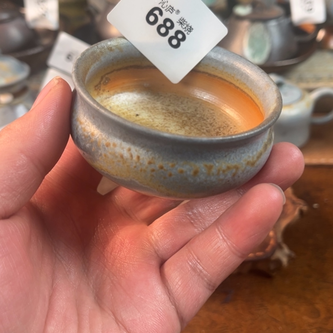 【闪购商品】沁庐柴窑古法柴烧手工茶具