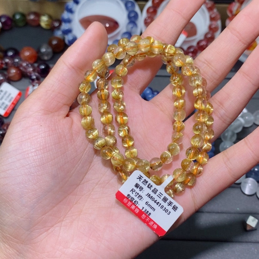 【闪购商品】水晶手链未镶嵌手链