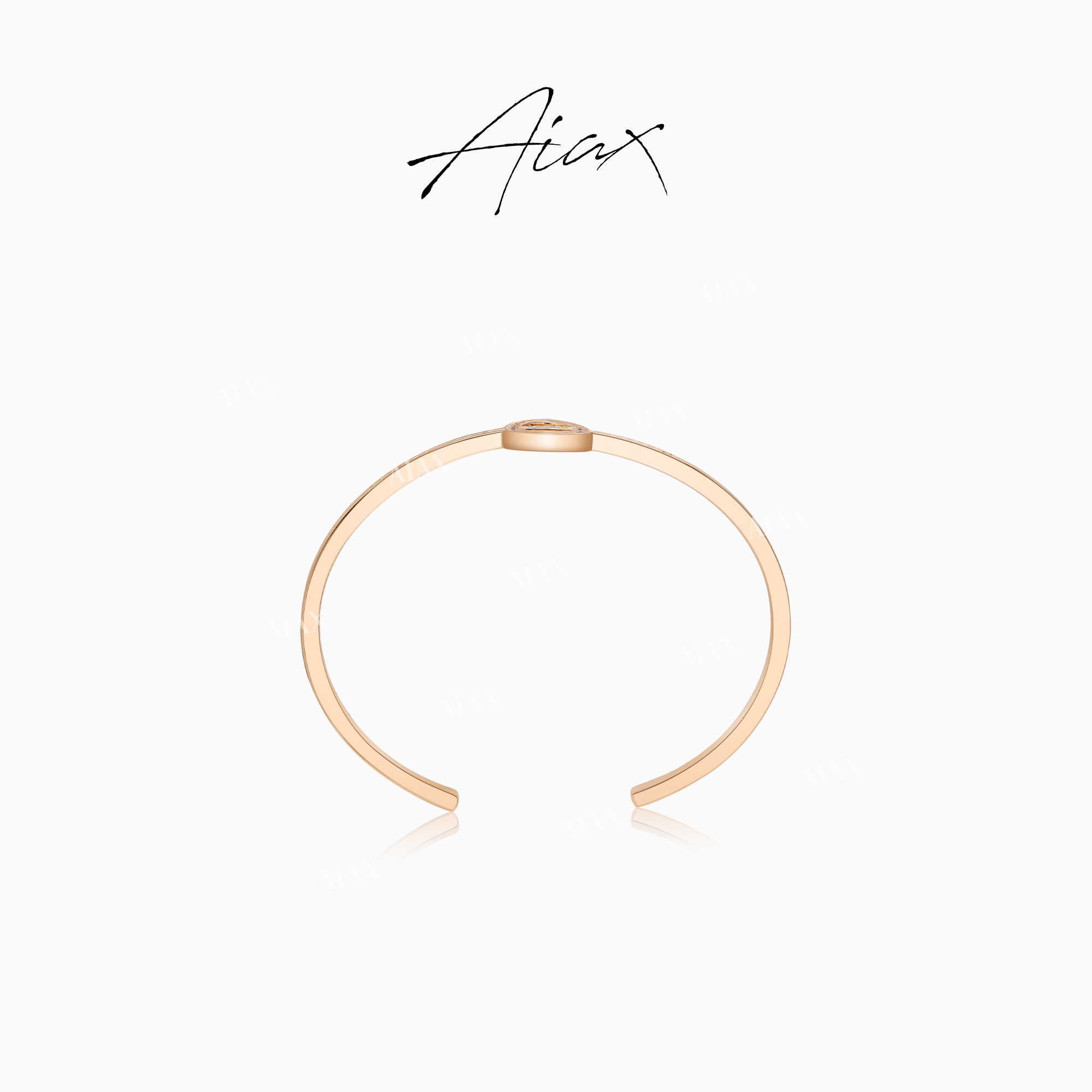 AIAX 出游季 经典时尚气质百搭高级感猪鼻子手镯TSS6891