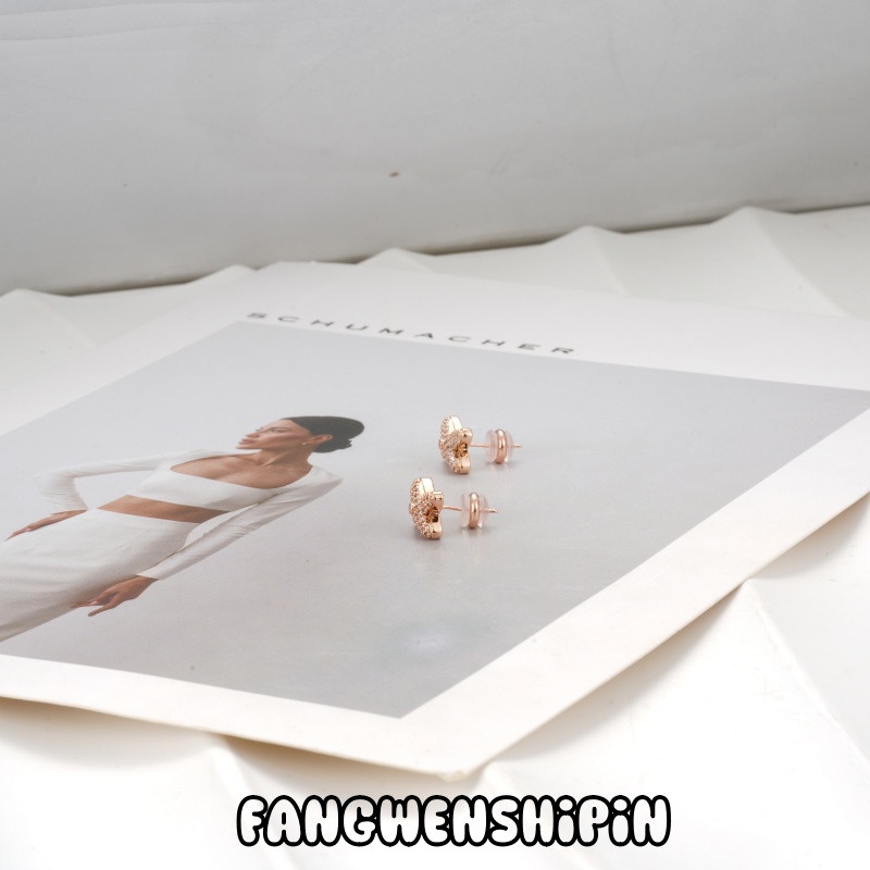 铜合金锆石耳饰 耳环1343