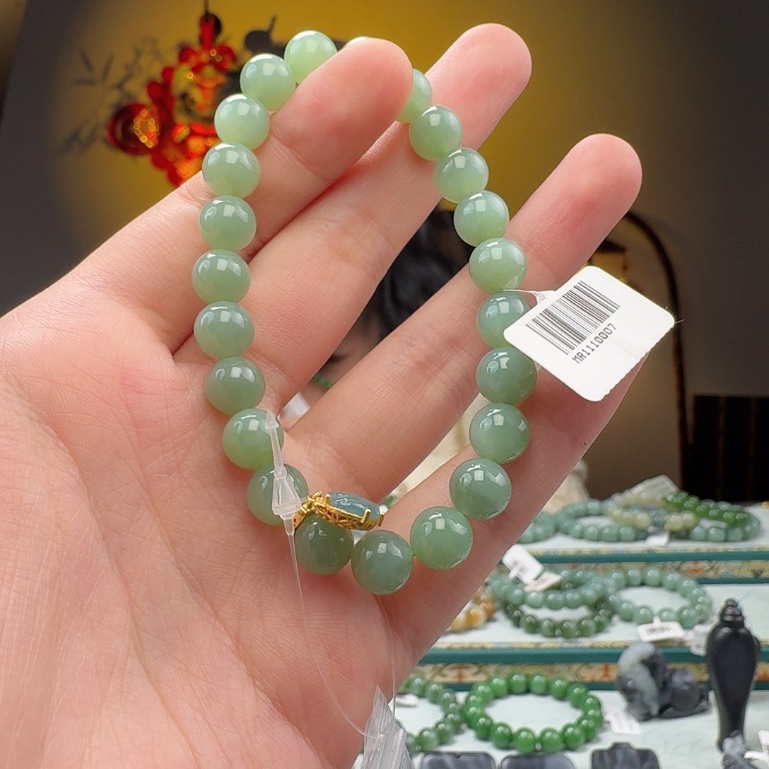 和田玉手串未镶嵌