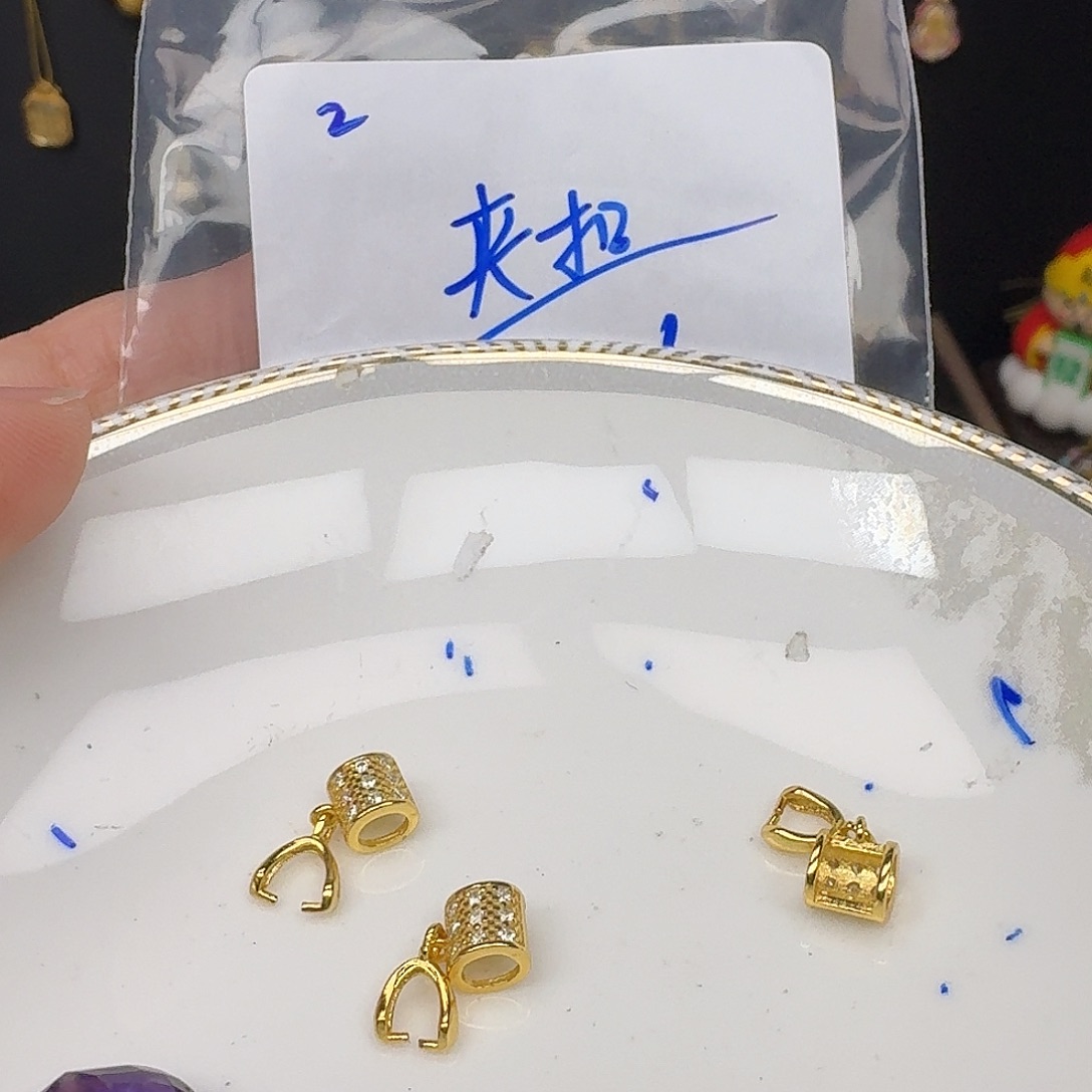 银S925镶嵌紫晶颈饰紫水晶925镶嵌134