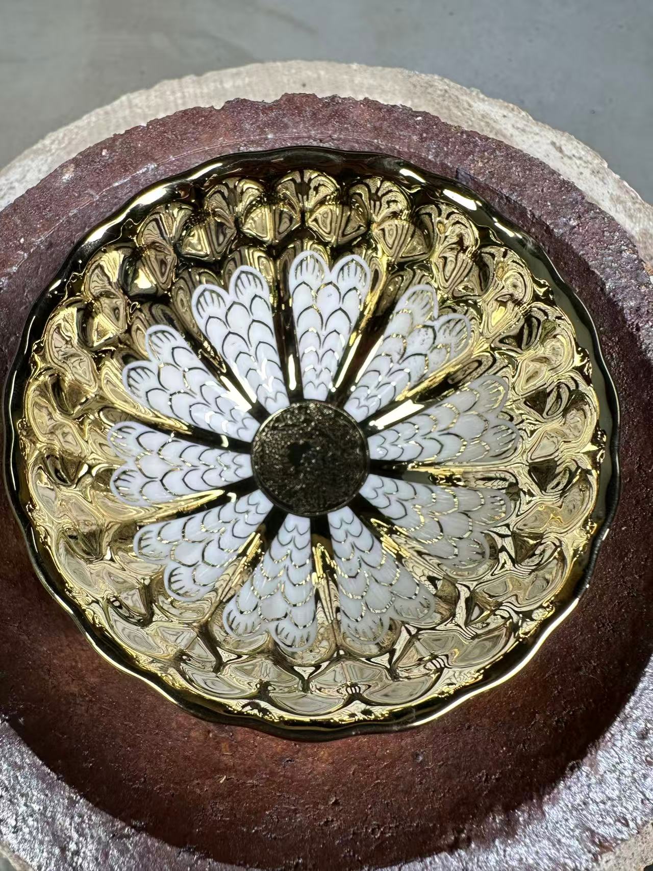 纯手工  茶器   金龙鳞 主人杯