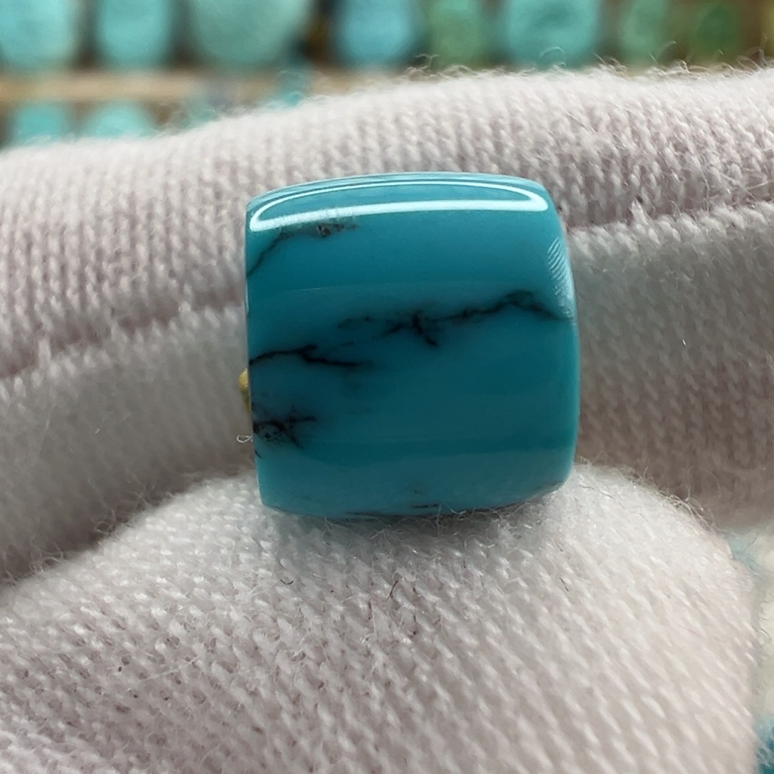 未镶嵌绿松石配饰8*7mm