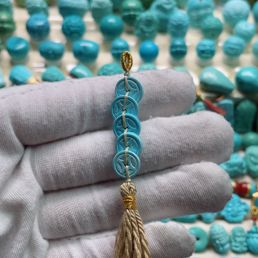 绿松石珠宝奇石未镶嵌