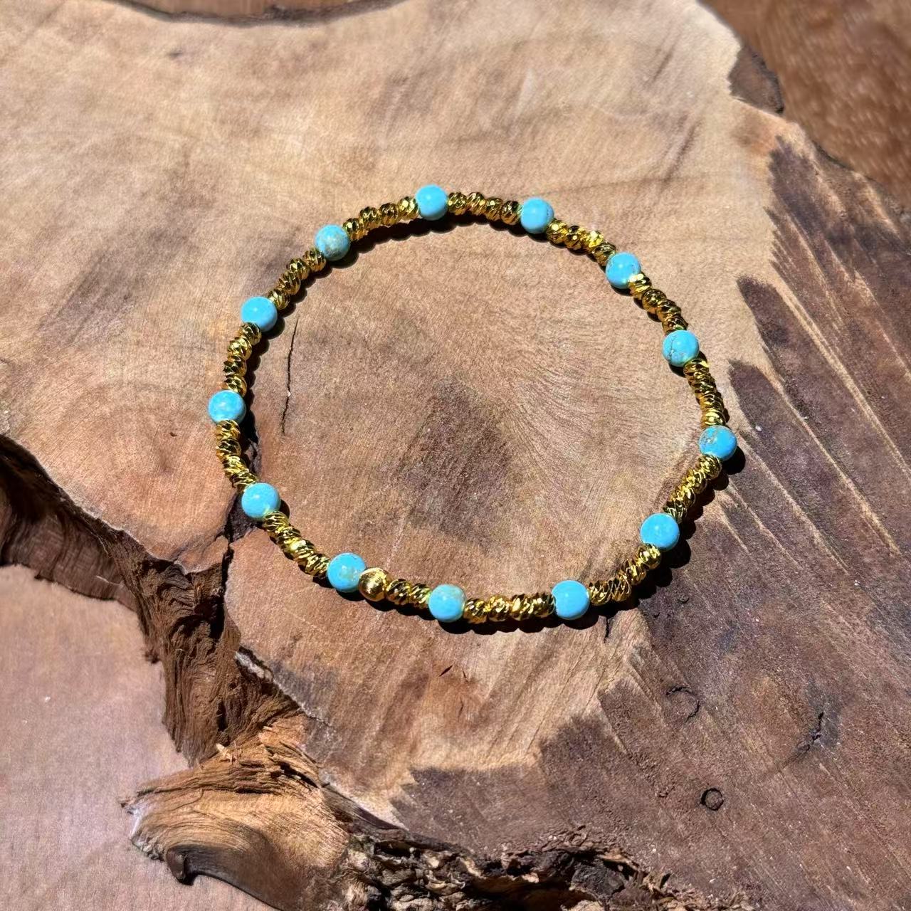 古法金色手串 K393