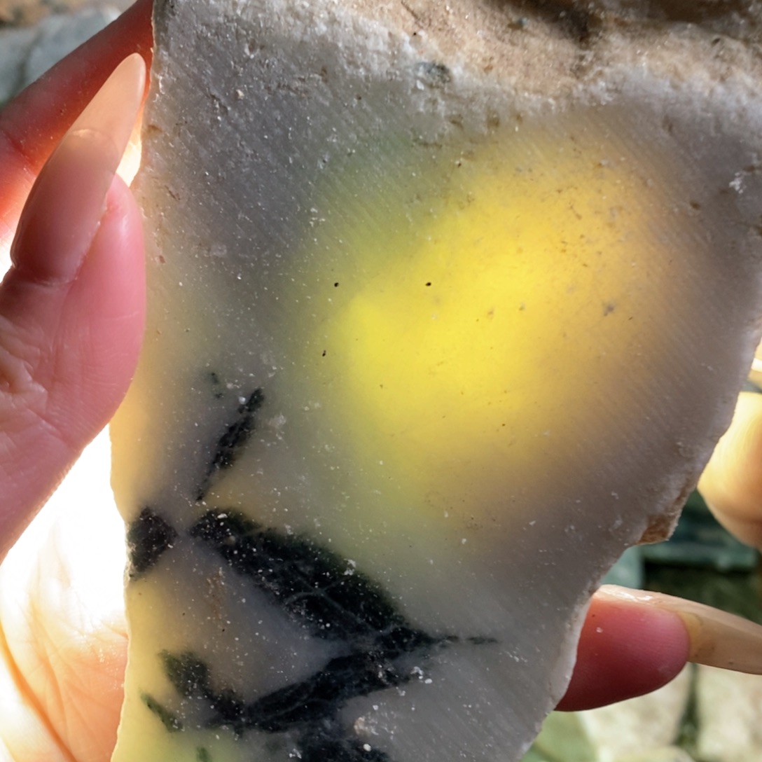 颈饰未镶嵌翡翠天然翡翠