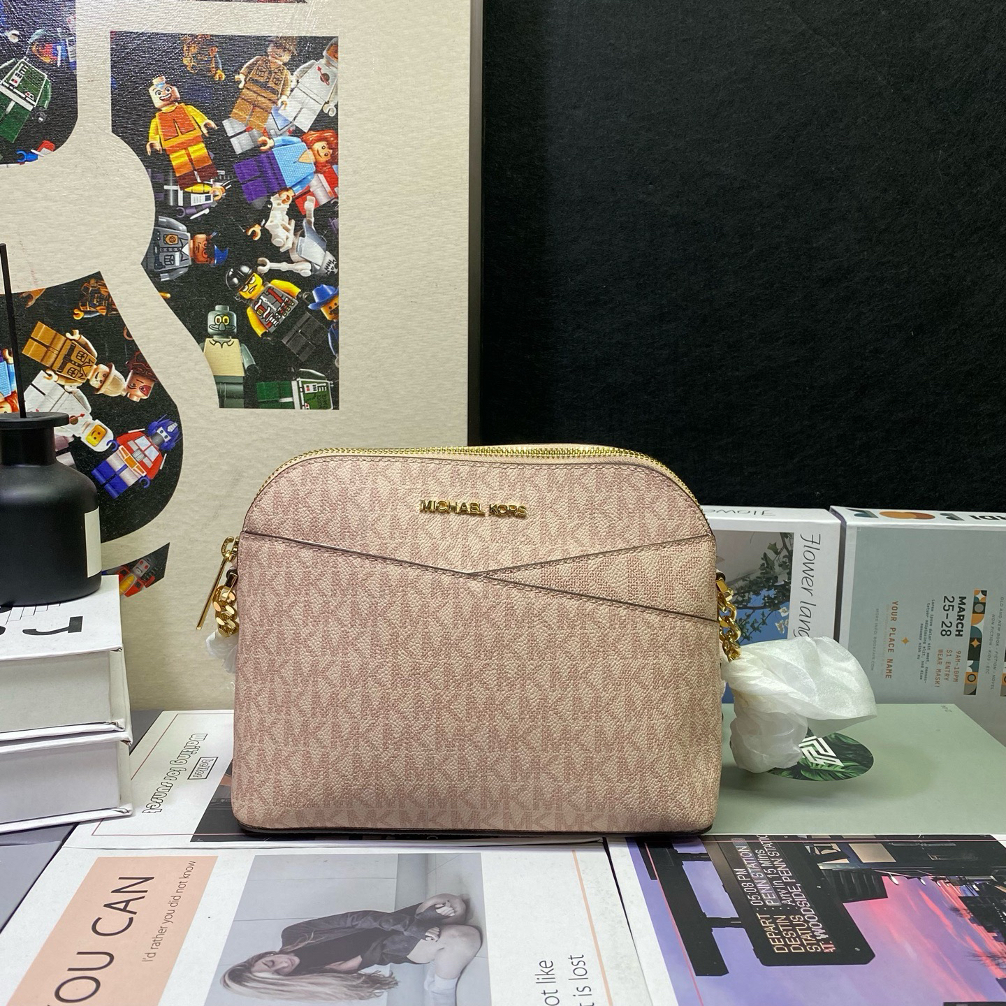 99新 MICHAEL KORS/迈克高仕 23376斜挎包22*18