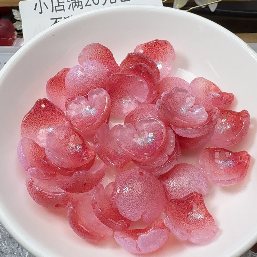 玻璃167 背面磨砂漆芍药