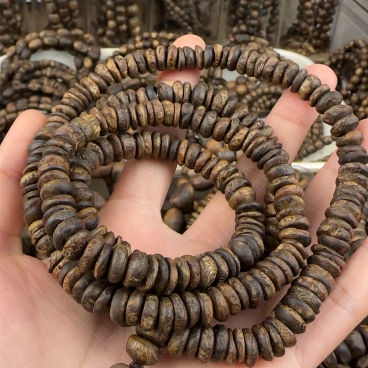 【闪购商品】沉香手串大*易奇楠手串30.9克