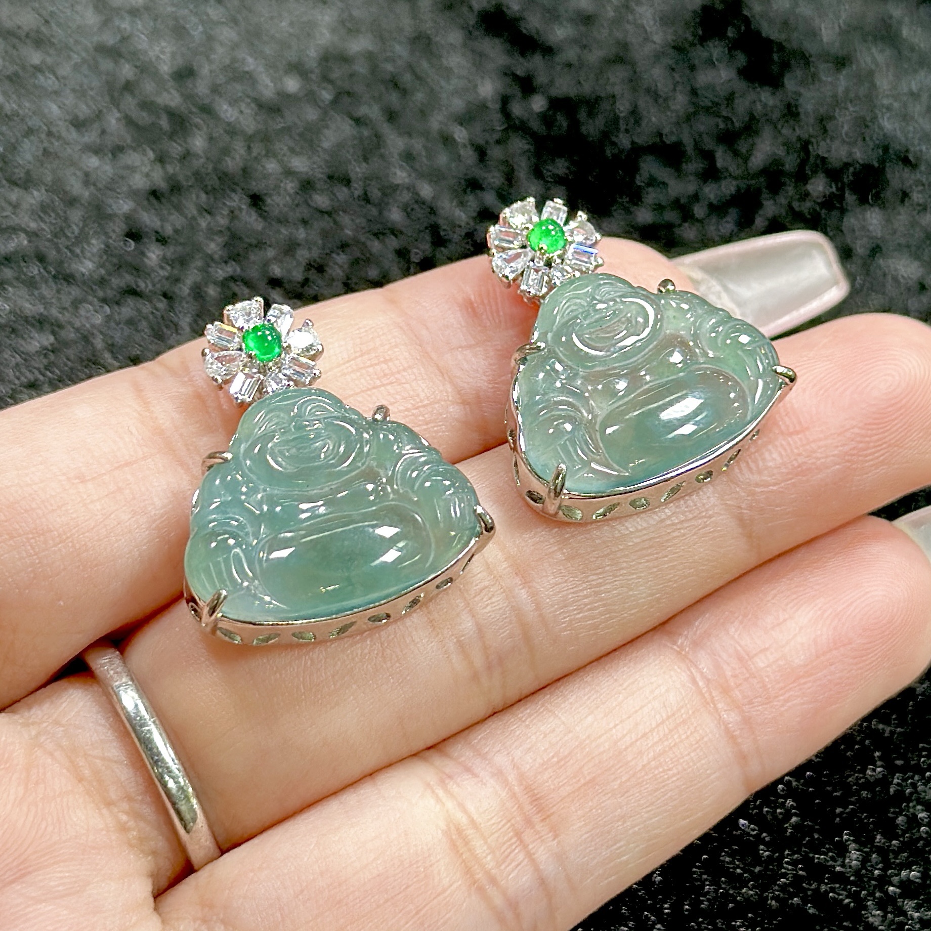 【CH】翡翠佛公吊坠（多样性发其一）