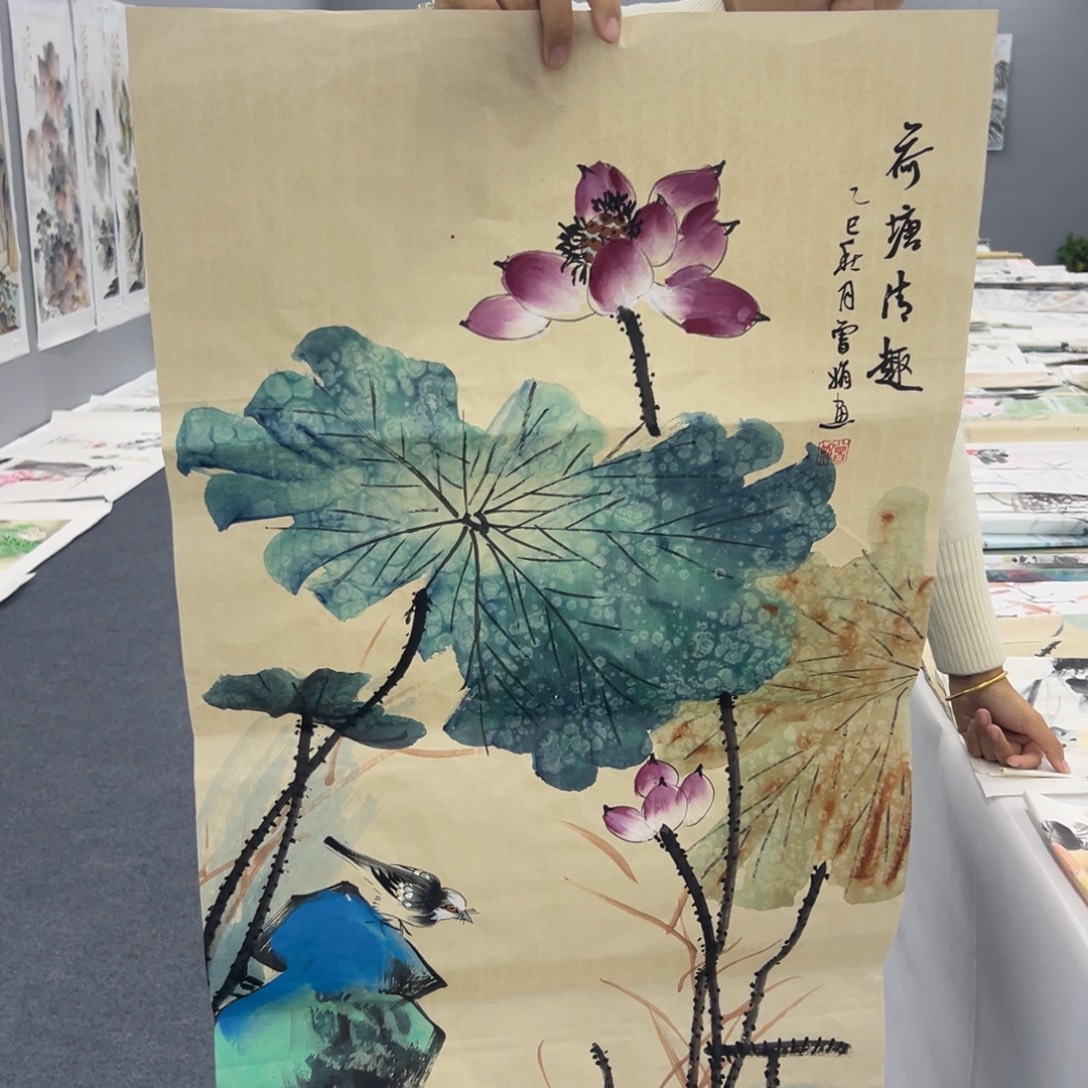 国画国画作品欣赏一下