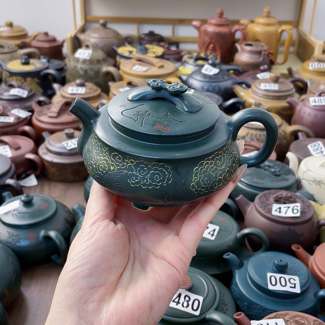 茶壶紫砂抖**帝紫砂微瑕