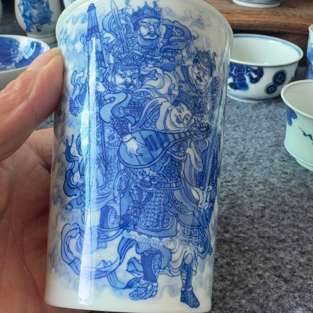 捷***舍现代景德镇陶瓷手绘茶具