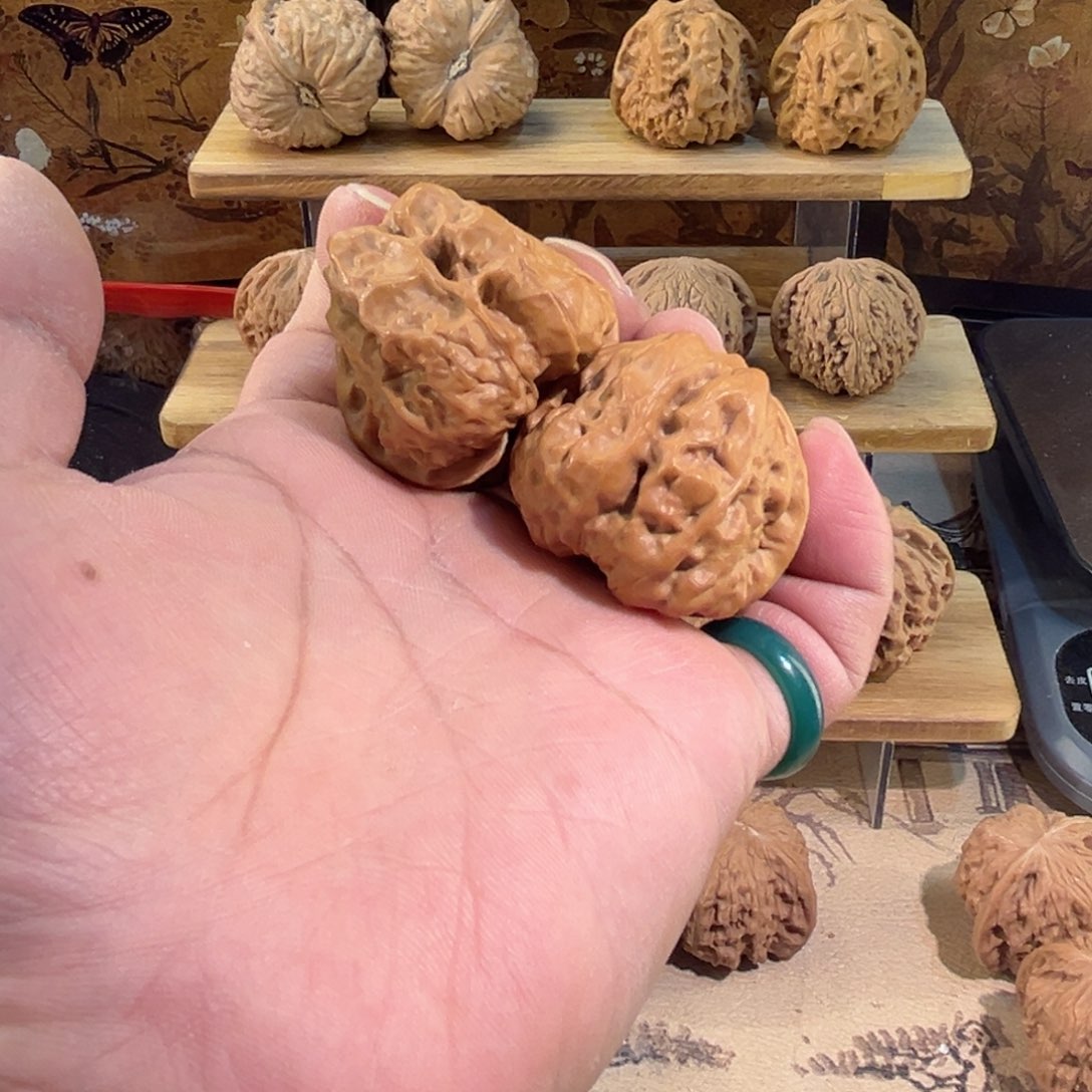 把件文玩核桃蛤蟆头