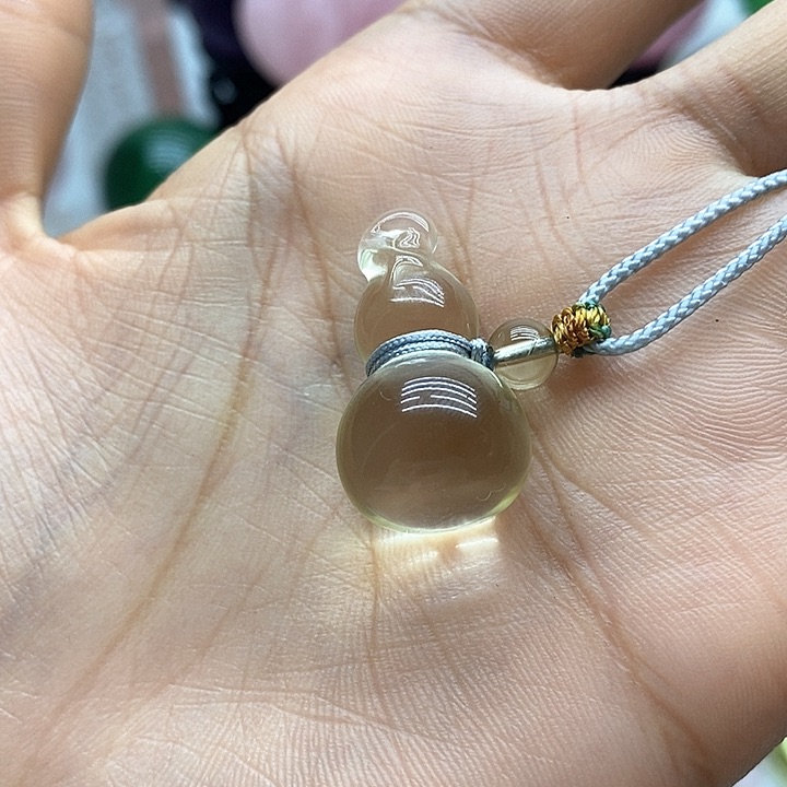 水晶摆件未镶嵌吊坠