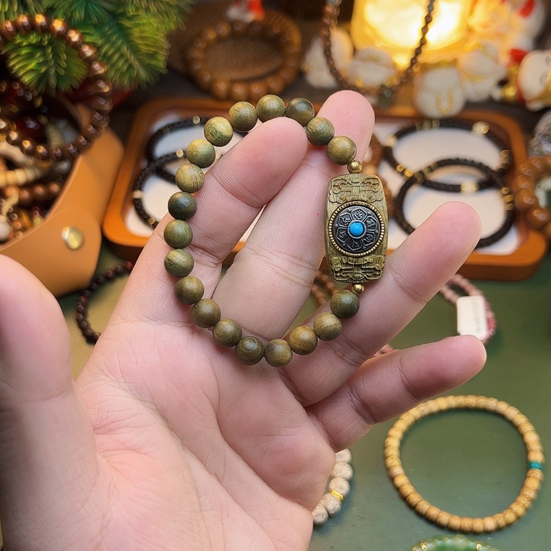 手串/手链维腊木（绿檀）