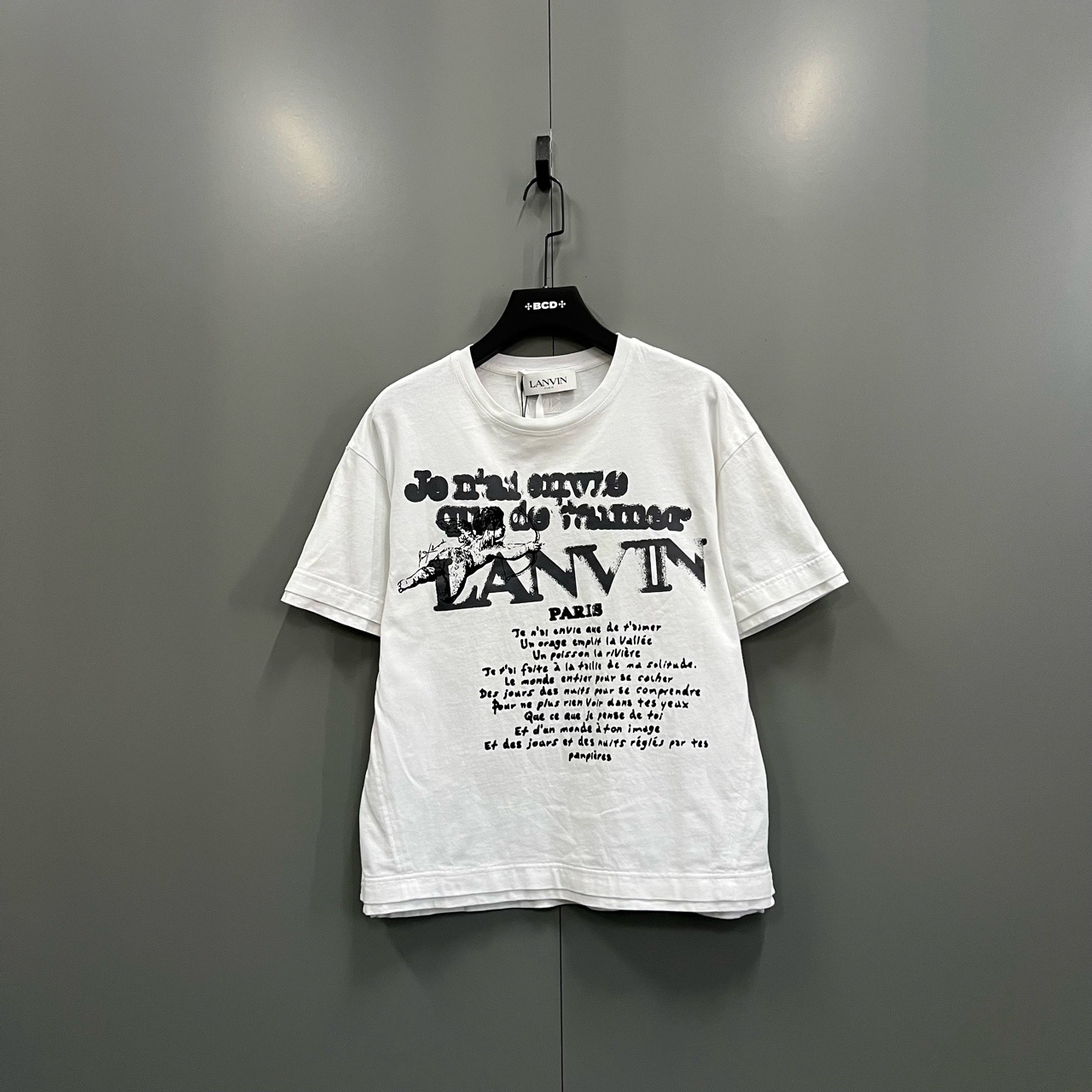 95新 浪凡 （bb）206 小天使印花短袖 M码/4000/bc012850