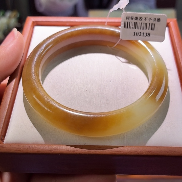 和田玉未镶嵌手镯21 56.57.58