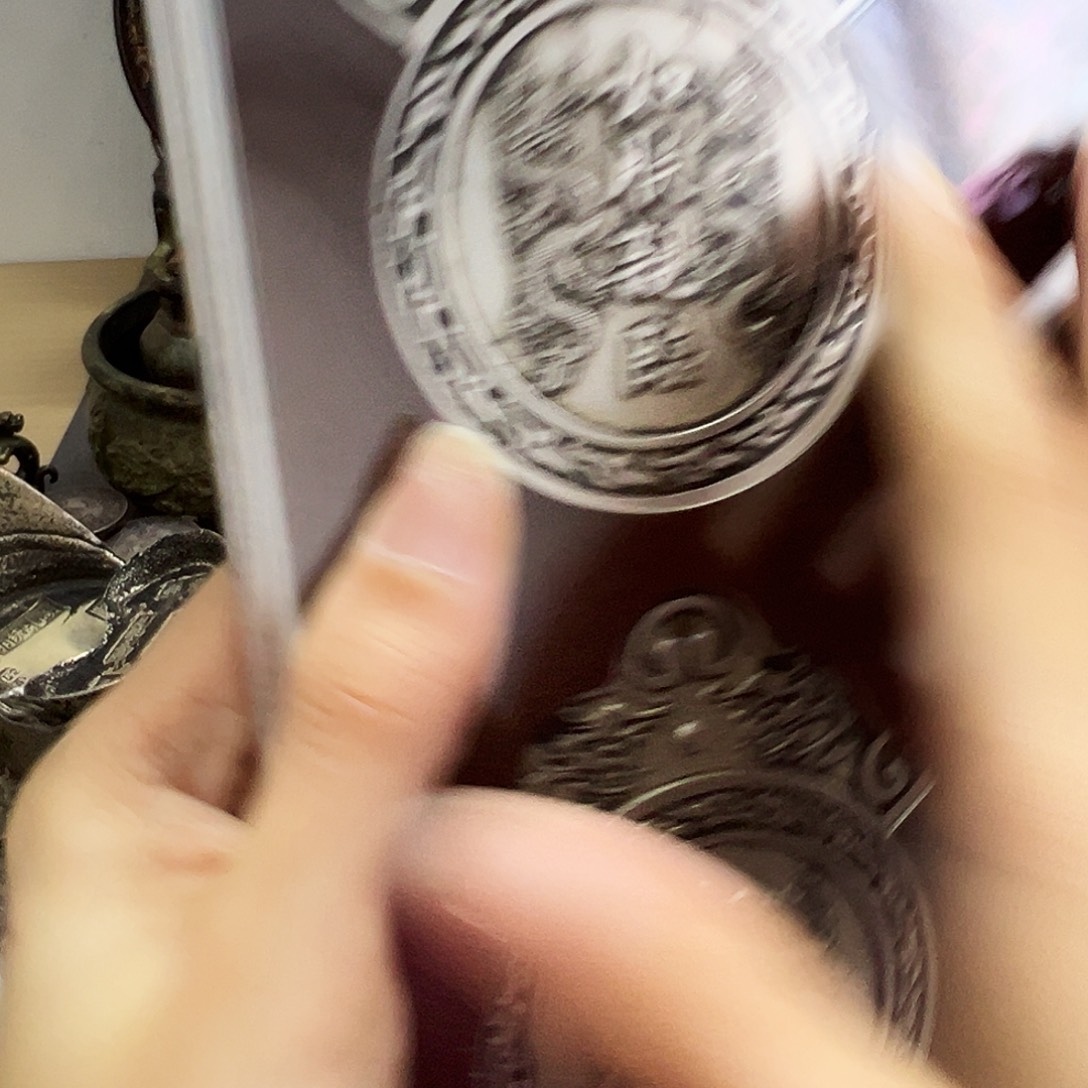 完***画金属复古风格摆件