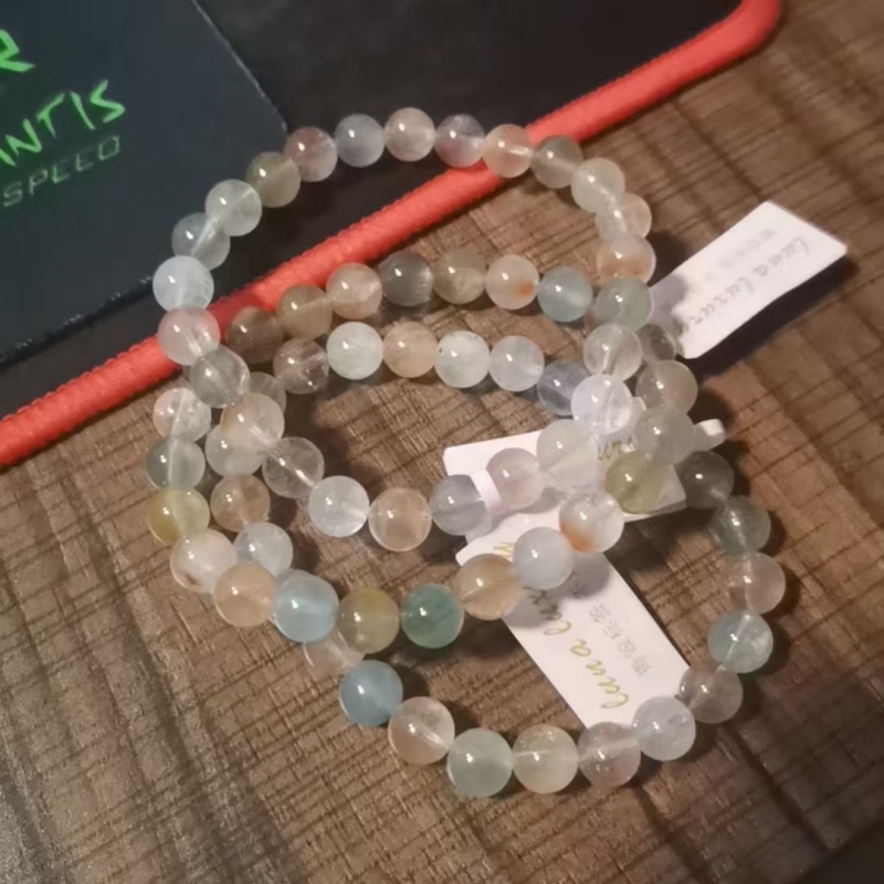 X2585彩兔毛7m手链高端轻奢手串多样性发一