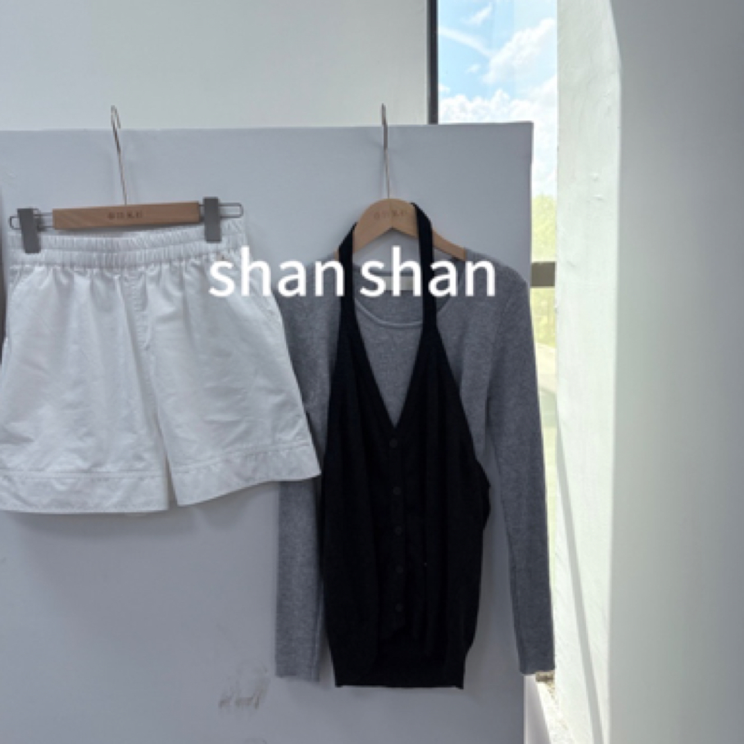 【灰调两件套】韩系百搭针织两件套 慵懒随意搭配