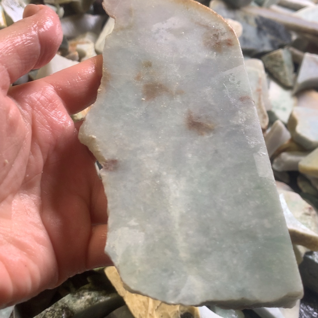 翡翠颈饰未镶嵌缅甸翡翠