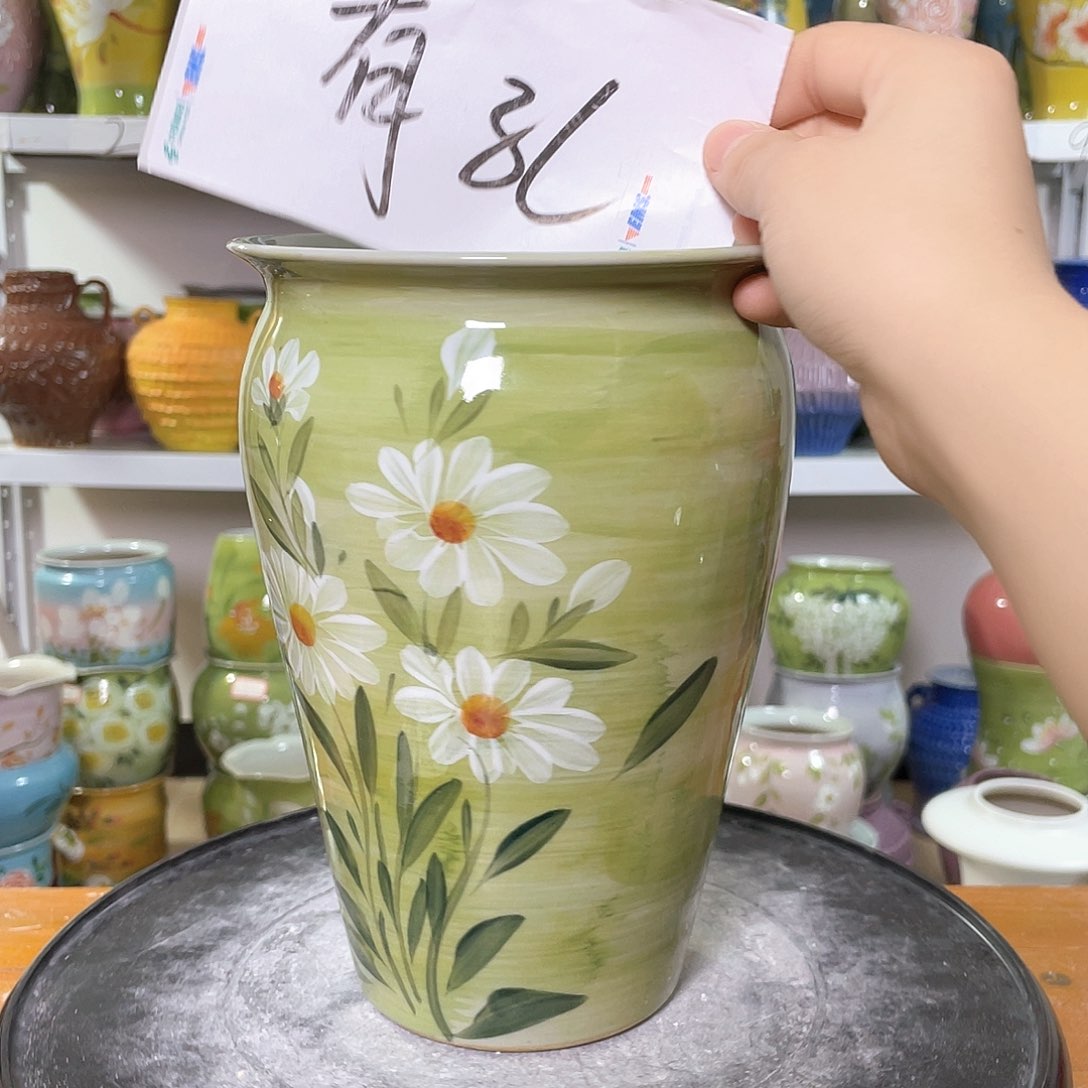 景德镇陶瓷花盆花器暇222