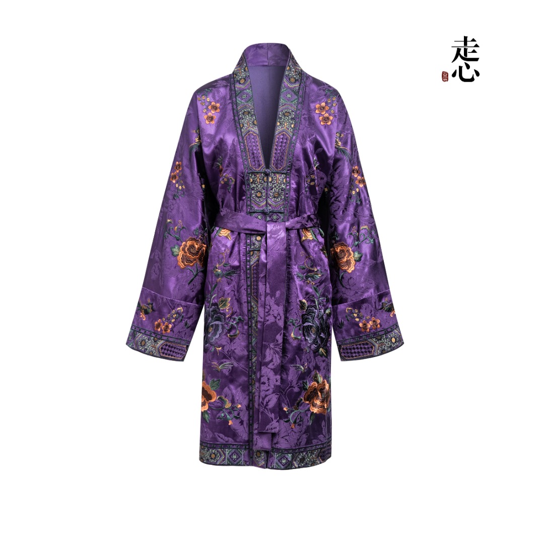 【走心非遗】故宫紫罗兰 外披25ZWT6105