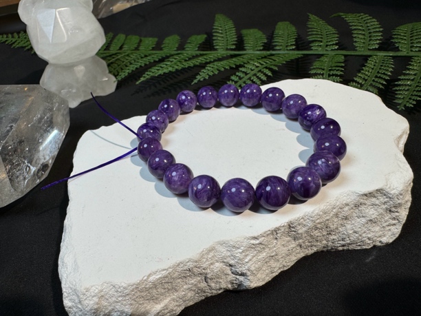 圣西罗兰紫龙晶手串