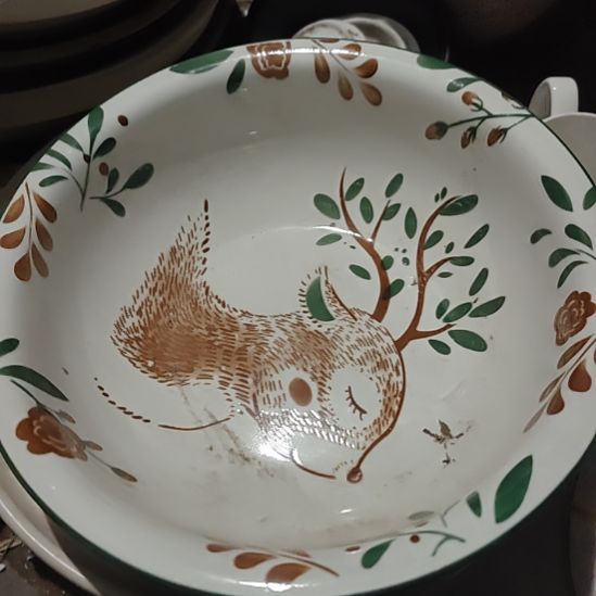 瓷汤盆口径二十五……