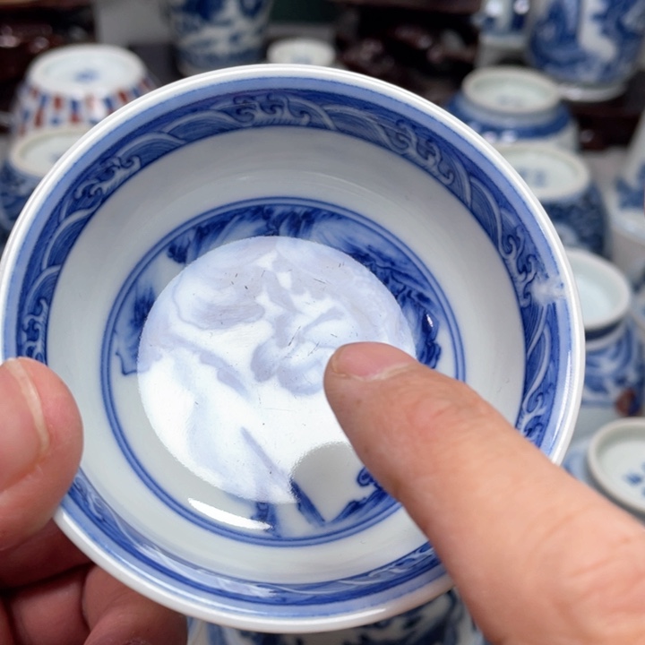 摆件祎*堂景德镇陶瓷现代手工陶瓷茶具