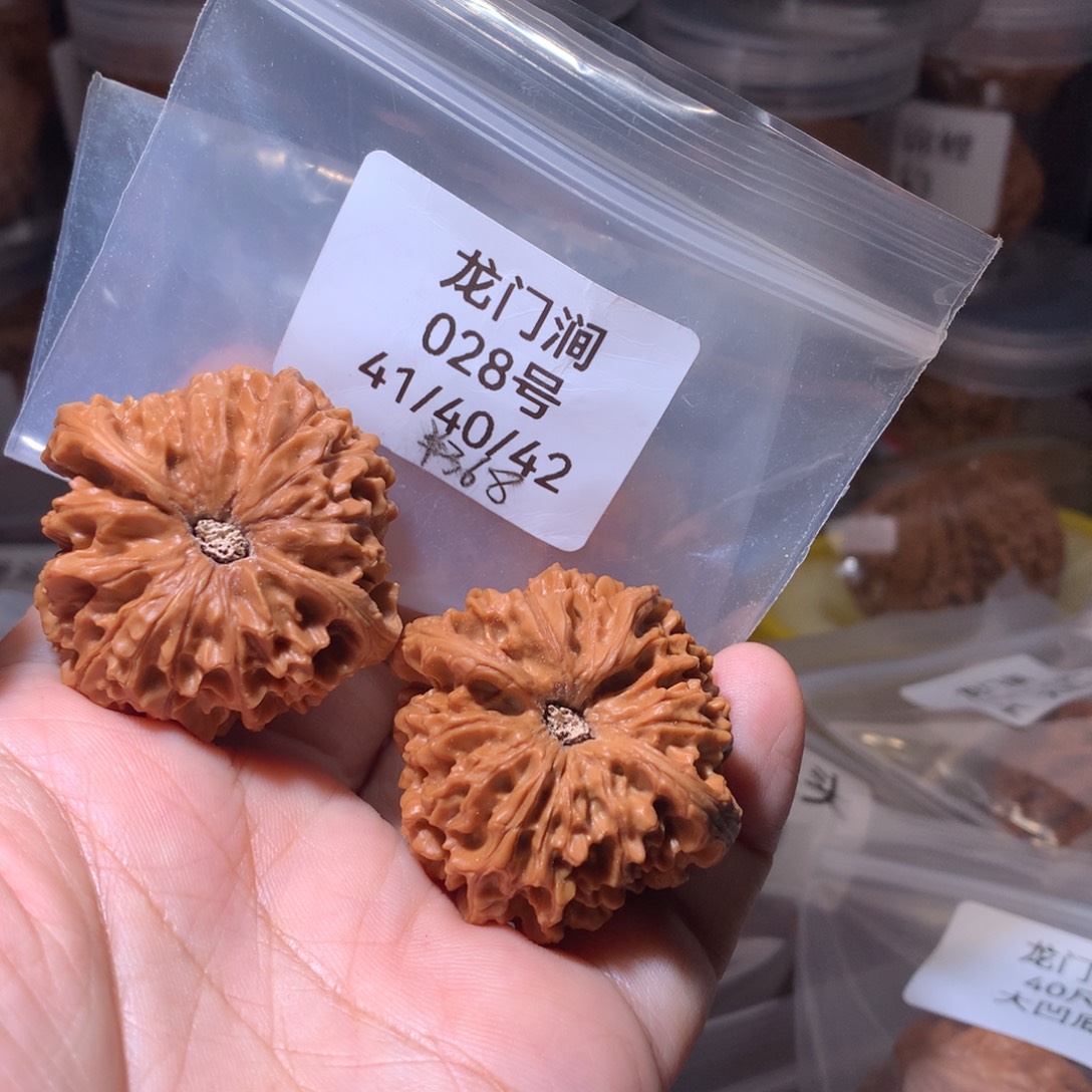 把件文玩核桃41小凹龙门涧