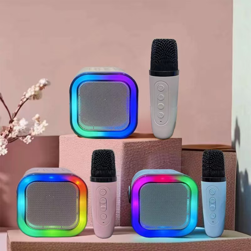 K12音响一体机卡拉便携唱歌迷你无线蓝牙sw