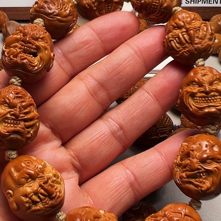 橄榄核手串/手链吞噬恶僧