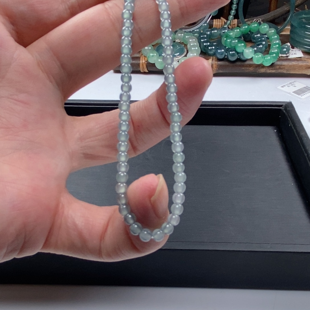 翡翠手链未镶嵌手链56颗