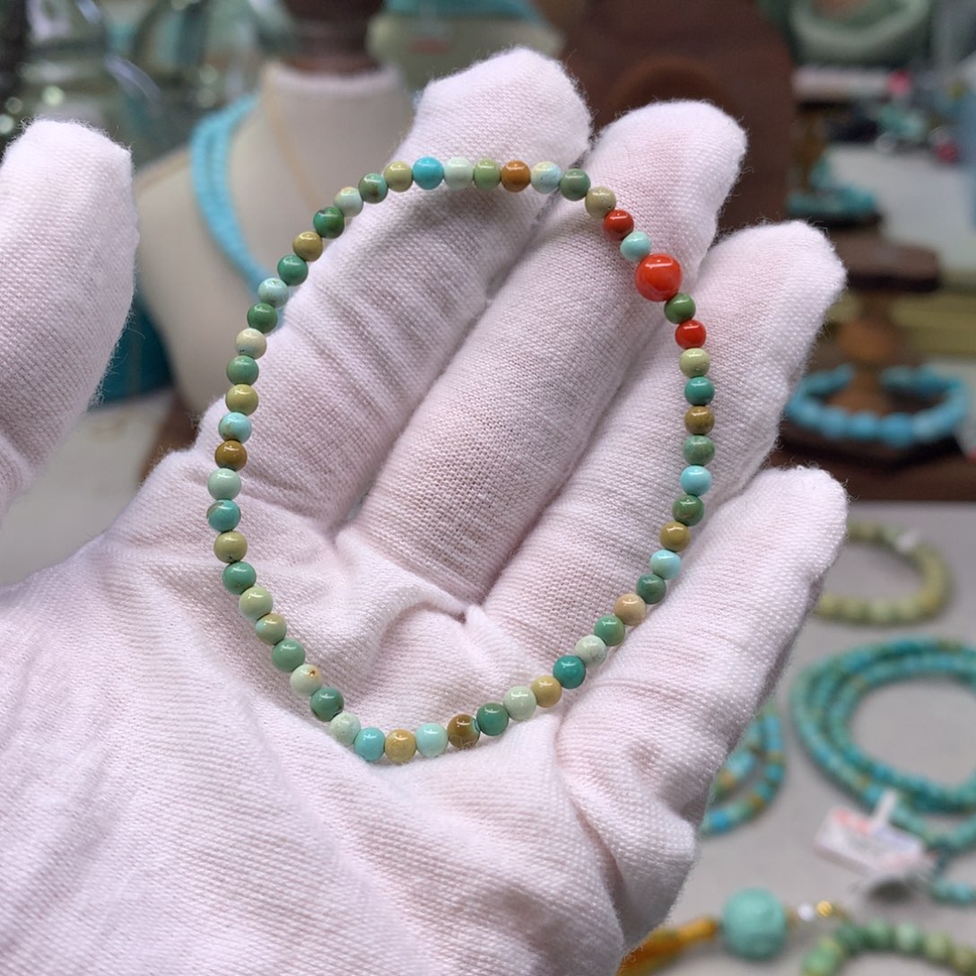 绿松石配饰未镶嵌