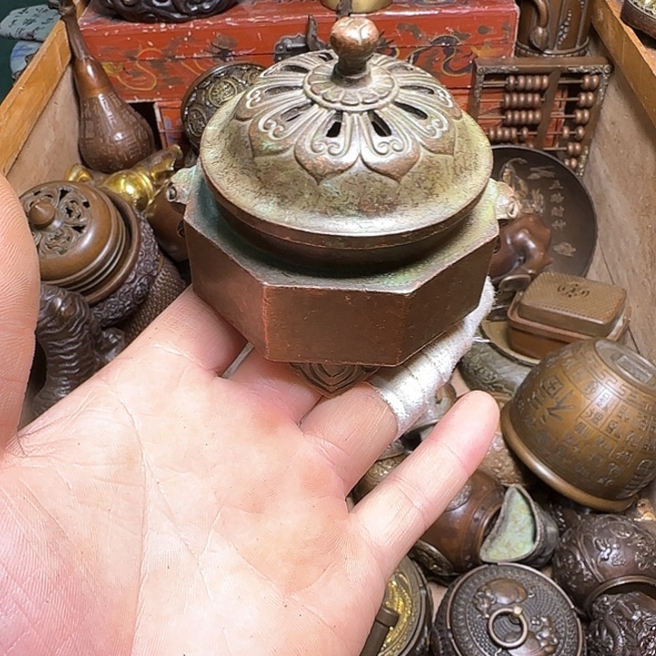 铜材质文玩摆件装饰