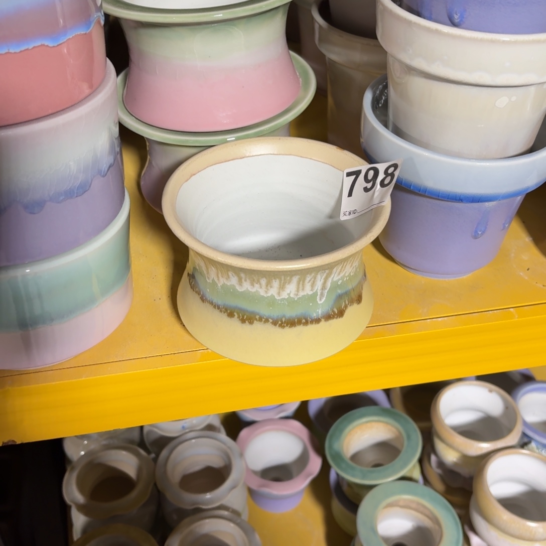 微***i景德镇多肉花盆798