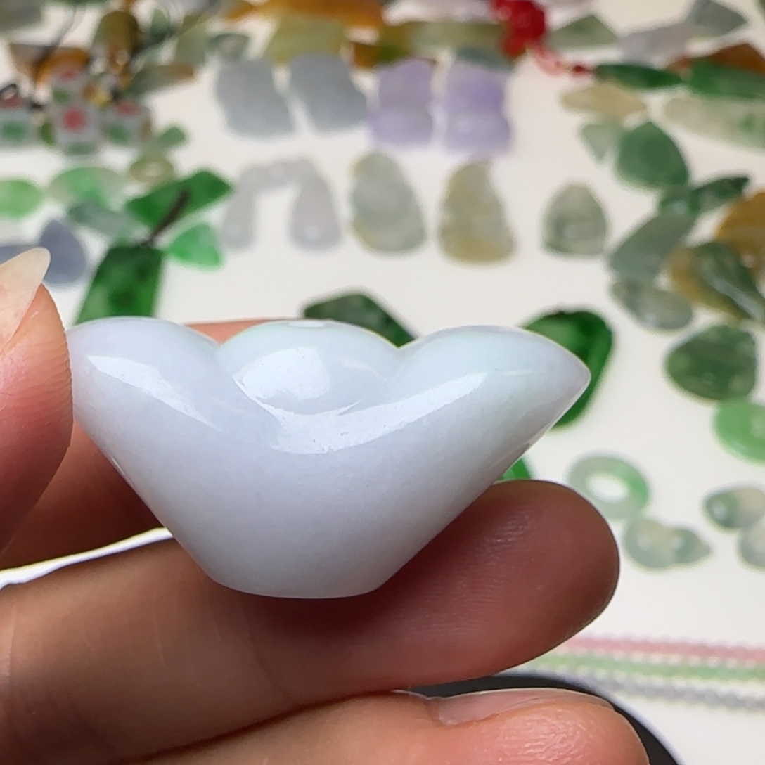 翡翠未镶嵌挂件天然翡翠