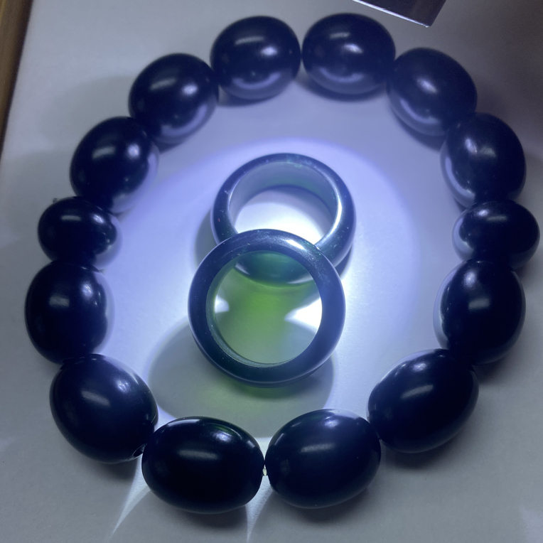 岫玉501料男士手工手串