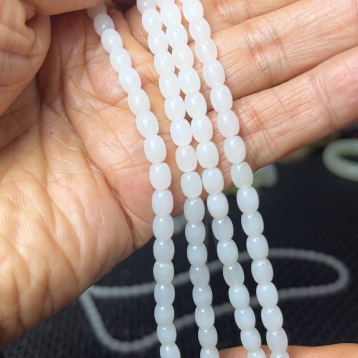 和田玉（糖玉）未镶嵌车挂