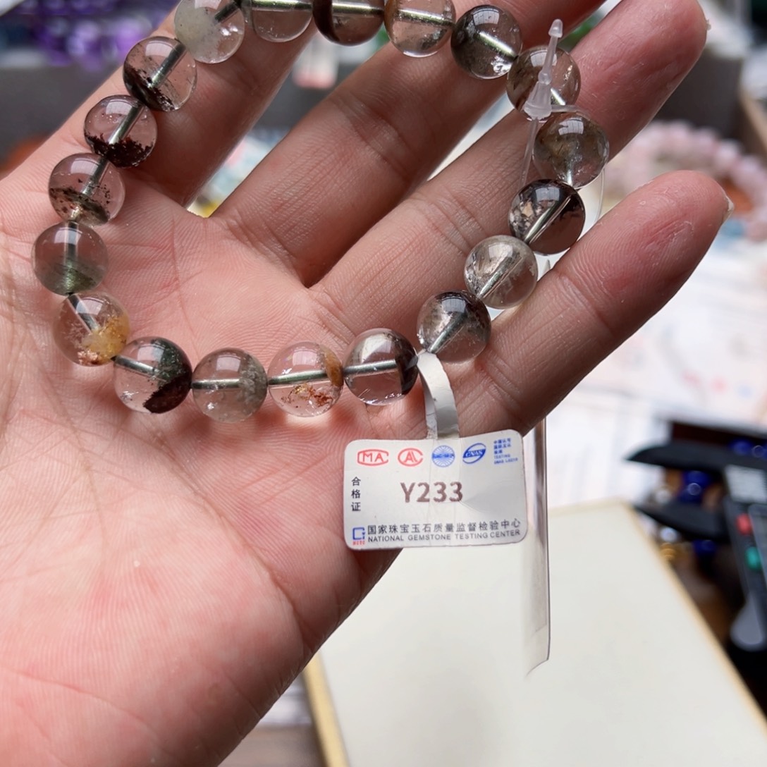 未镶嵌手链水晶四季y233