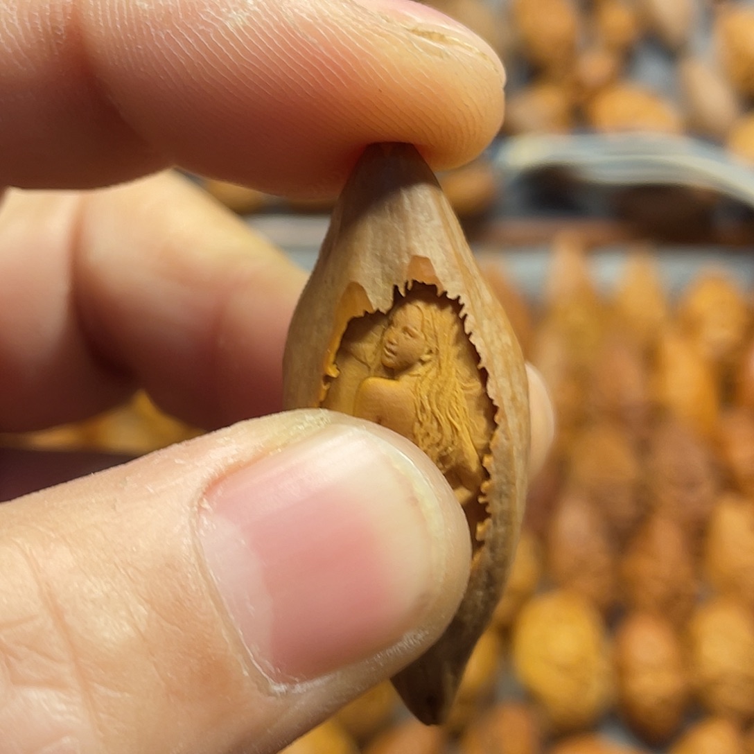 橄榄核手串/手链美女917