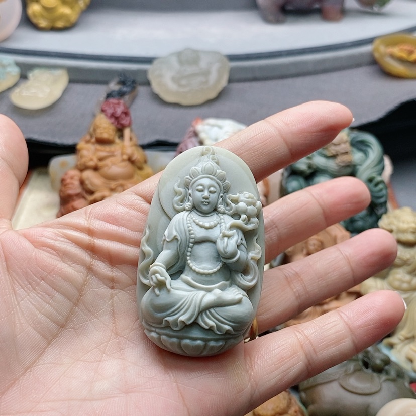 【闪购商品】未镶嵌吊坠定制玛瑙