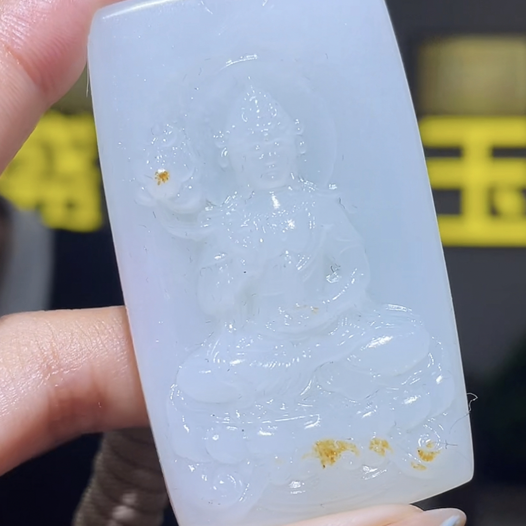 手把件货玉石把玩件文玩摆件D2