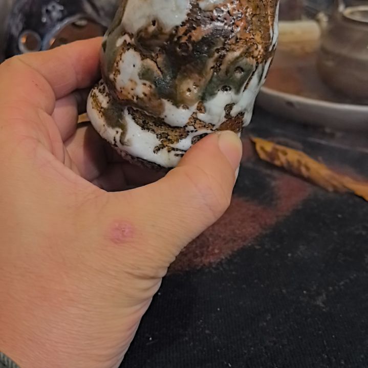 莫***业摆件陶手工高温原矿窑变新品福利